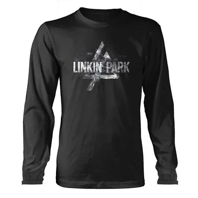 Buy Linkin Park Smoke Logo Men's Official Black Long Sleeve T-Shirt • 21.95£