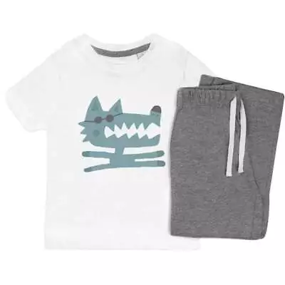 Buy 'Cool Wolf With Sunglasses' Kids Nightwear / Pyjama Set (KP042161) • 14.99£