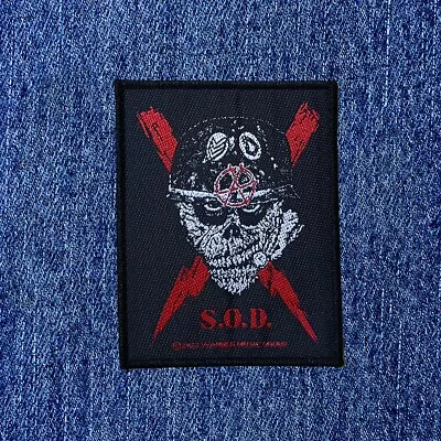 Buy S'o'd' Stormtroopers Of Death - Sargent D (new) Sew On Patch Official Band Merch • 4.75£
