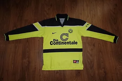 Buy Michael Zorc # 8  Borussia Dortmund T Shirt  1994-1996 Trikot Size M Good Cond • 59.99£