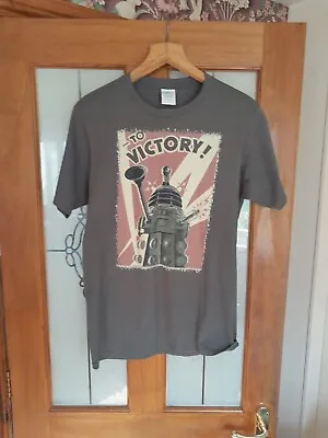 Buy Doctor Who Dalek To Victory! T Shirt Size Small Pre-owned Good • 15£