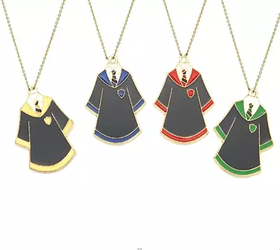 Buy Harry Potter Style Necklace Gryffindor Hufflepuff Ravenclaw Slytherin Jewellery • 5.05£