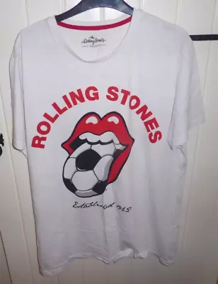 Buy The Rolling Stones Established 1962 XL T Shirt PIT 44' MADE BY GEORGE • 2.99£