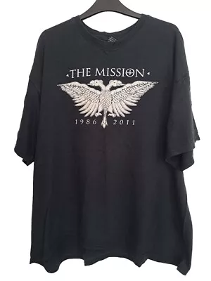 Buy Official The Mission Uk '25th Anniversary Tour' T Shirt Size Xxl • 17.50£