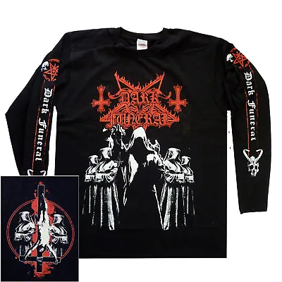 Buy Dark Funeral Shadow Monks Long Sleeve Shirt M-XXL Black Metal Official Merch • 31.60£