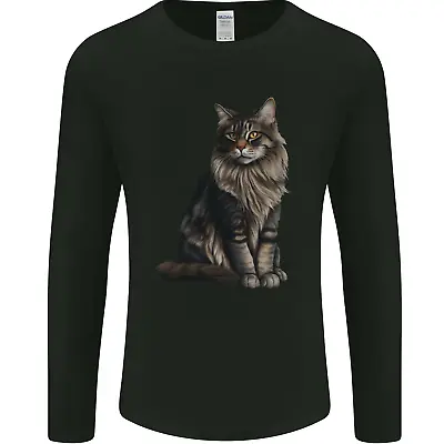 Buy A Posing Cat Mens Long Sleeve T-Shirt • 11.99£
