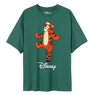 Buy Disney Womens T-shirt Tigger Jumping Retro Style Top Tee S-XL Official  • 13.99£