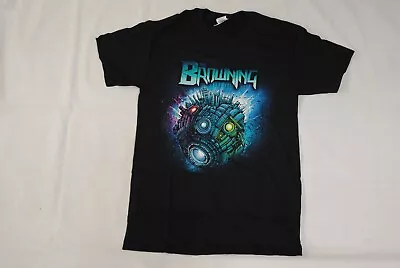 Buy The Browning Burn This World Album Cover T Shirt New Official Electricore Band • 7.99£