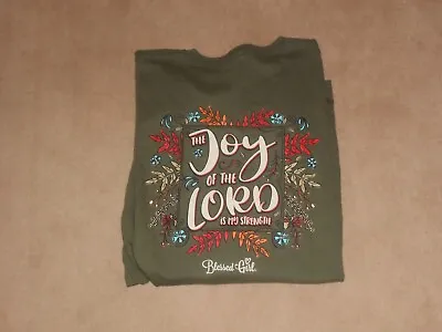Buy Blessed Girl “JOY OF THE LORD” Women’s T-shirt Size 2XL Long Sleeve NWT • 14.17£