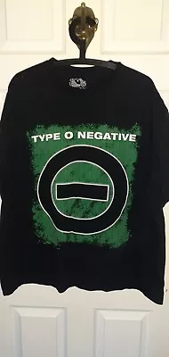 Buy TYPE O NEGATIVE T Shirt X LARGE 25   Tour Shirt • 60£