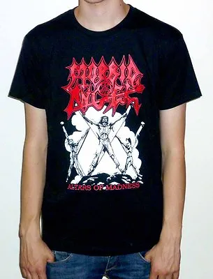 Buy Morbid Angel  Altars Of Madness  Red/White T-shirt - OFFICIAL • 16.99£