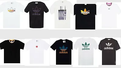 Buy Adidas ORIGINALADICOLOR Trefoil  Logo Graphics Over Print Men T-Shirt M/L/XL/2XL • 22.99£