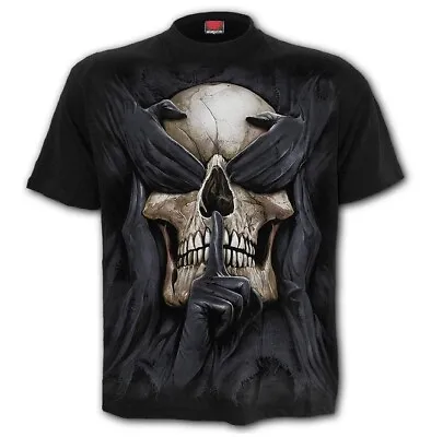 Buy SPIRAL DIRECT SEE NO EVIL  T-Shirt,/Tee/Top/ Biker/Skull/Goth/Horror/Skull/Evil • 16.99£