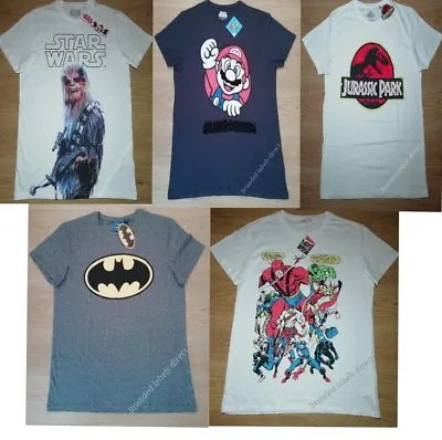 Buy Primark, Official Marvel Avengers,star Wars, Batman,jurassic, Mens T-shirt • 6.99£