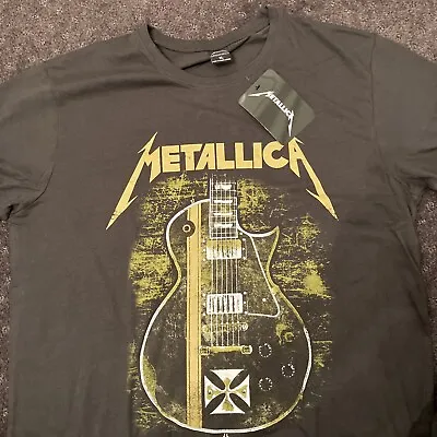 Buy Metallica - Guitar T Shirt Official Merch • 17.70£