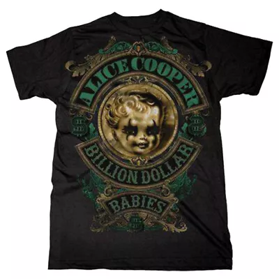 Buy Alice Cooper Billion Dollar Babies Rock Official Tee T-Shirt Mens • 17.13£