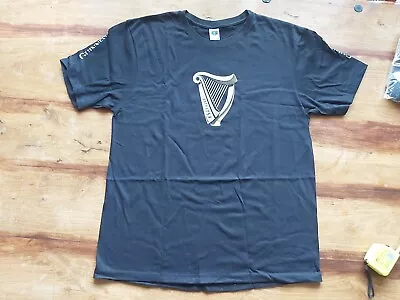 Buy New Guinness Brewery T Shirt My Pleasure Trade Promo Medium Black Logo Harp • 3.95£