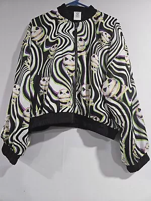 Buy Disney Parks - Rare Jack Skellington Holographic Jacket - Size M • 34.09£