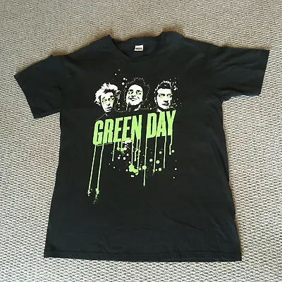 Buy Green Day Drips Tour T-shirt Large Punk Rock Band Gildan Softstyle Ring Spun • 9.99£