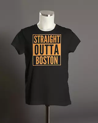 Buy Boston Straight Outta BOSTON T-Shirt | Organic Unisex • 19.95£