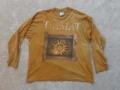 Buy TIAMAT Vintage 1994 Wildhoney LS Tour T Shirt XL Doom Metal LP Type O Negative • 149£