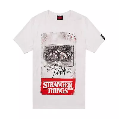 Buy Stranger Things Mens Upside Down T-Shirt NS5806 • 10.05£