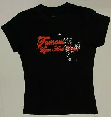 Buy Famous Stars & Straps Ladies Fitted Top Tshirt Black 4 • 19.99£