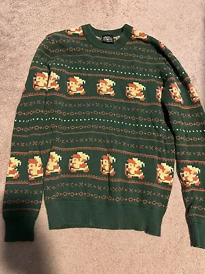 Buy Bioworld Zelda Link Christmas Sweater Large L • 32.02£