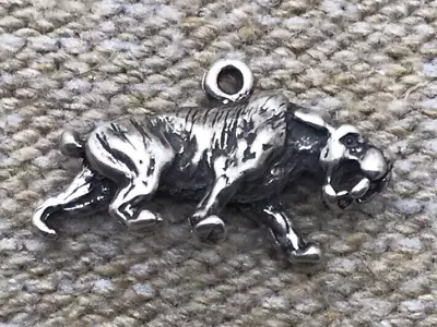 Buy 3D Mountain Lion Wildcat Vintage Sterling Silver Charm Pendant • 13.49£