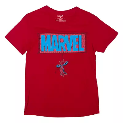 Buy MARVEL Spider-Man Mens T-Shirt Red M • 10.99£