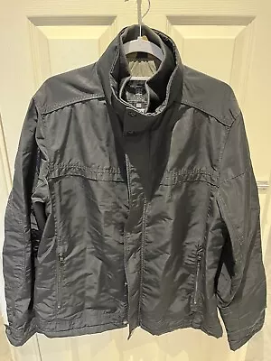 Buy M&S Men’s Jacket Black Large Excellent Condition Thin Insulation • 12£