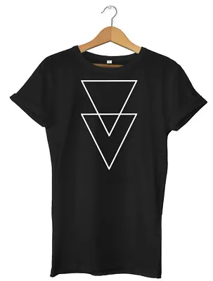 Buy Double Triangle Triangles Cool Mens Womens Unisex T-Shirt • 11.99£