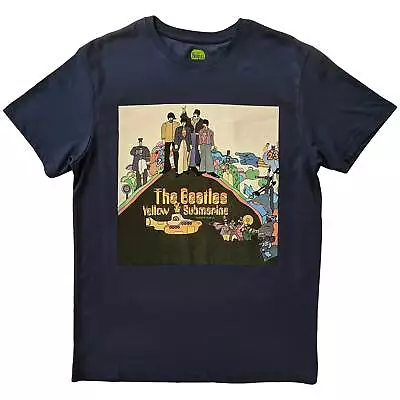 Buy The Beatles Yellow Submarine Album Cover Official Tee T-Shirt Mens Unisex • 17.13£