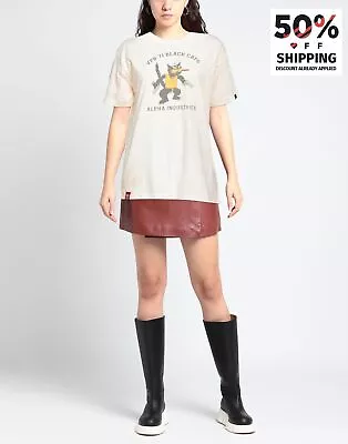Buy ALPHA INDUSTRIES T-Shirt Size M Printed Black Cat Tie Dye Short Sleeve Crew Neck • 29.99£