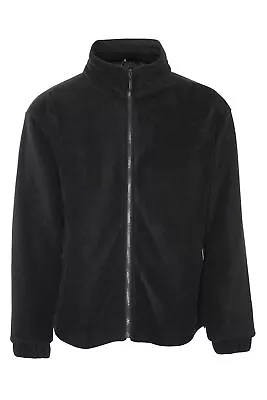 Buy Champion Men's Glen Warm Winter Anti Pill Fleece Jacket (Black) 2XL • 18.99£