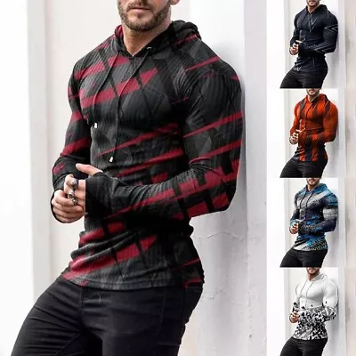 Buy Stylish Men's Pullover Hoodies Streetwear Sweatshirts For Autumn/Winter • 15.64£