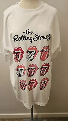 Buy Unbranded New Sample The Rolling Stones Tshirt 46  Chest/size 16 • 10£
