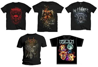 Buy OFFICIAL TSHIRT - HATEBREED H.i.m. IN FLAMES In This Moment LAMB OF GOD Mastodon • 14.99£