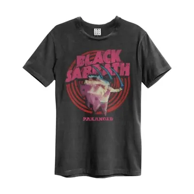 Buy Black Sabbath - Paranoid Amplified Vintage Charcoal Shirt • 20.99£