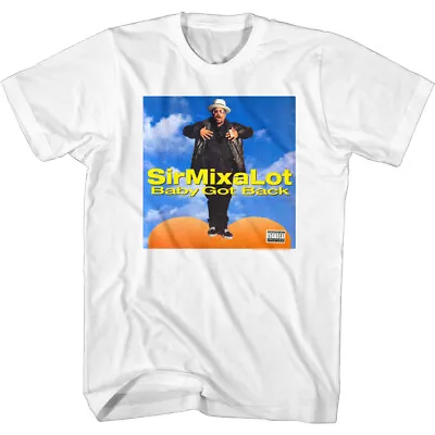Buy Sir Mix-a-Lot Baby Got Back Album Cover Men's T Shirt Rap Music Band Merch • 49.86£
