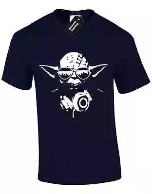 Buy Yoda Dj Mens T Shirt Jedi Acid House Hacienda Deathstar Falcon Wookie Vinyl Sith • 7.99£