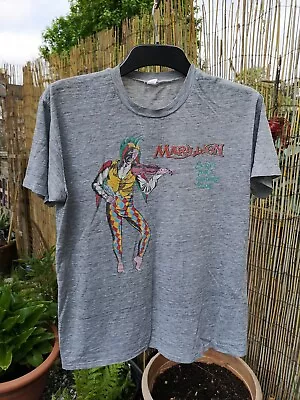 Buy Vintage Marillion Script A Jesters Tear 1983 T Shirt Rock Band Collectable Fish • 9.99£
