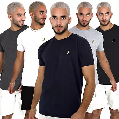 Buy Mens 3 5 Pack T-Shirt Multi Pack Striped Tee Cotton Casual Gym Tops Brave Soul • 16.99£