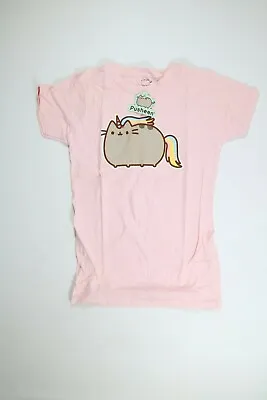 Buy Women’s Pusheen Pink Cat T-Shirt Medium NEW! NWT • 14.17£