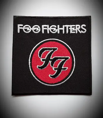 Buy Foo Fighters Iron Or Sew On Quality Embroidered Patch Uk Seller • 3.89£
