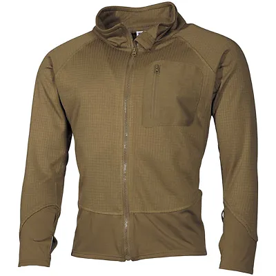 Buy Mfh Us Military Tactical Soft Shell Jacket Fast Drying Base Layer Top Coyote Tan • 31.95£