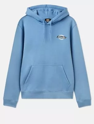 Buy Dickies Ruston Men's Hoodie Sweatshirt Large Light Blue Casual Hip New Genuine • 29.99£