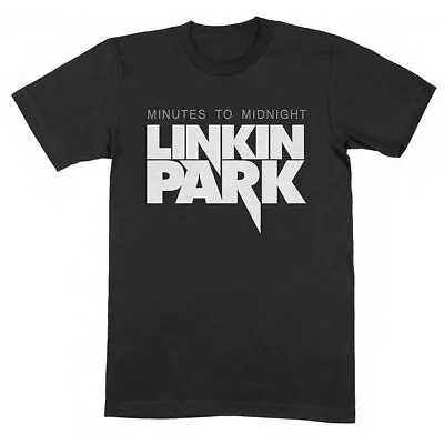 Buy Officially Licensed Linkin Park Minutes To Midnight Mens Black T Shirt Tee • 14.50£