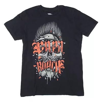 Buy PAPA ROACH Skull Mens Band T-Shirt Black Short Sleeve USA M • 16.99£