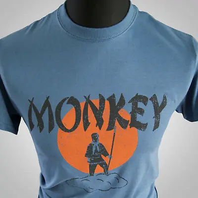 Buy Monkey Magic T Shirt Journey To The West Retro TV Martial Arts Kung Fu Cult TV I • 14.99£